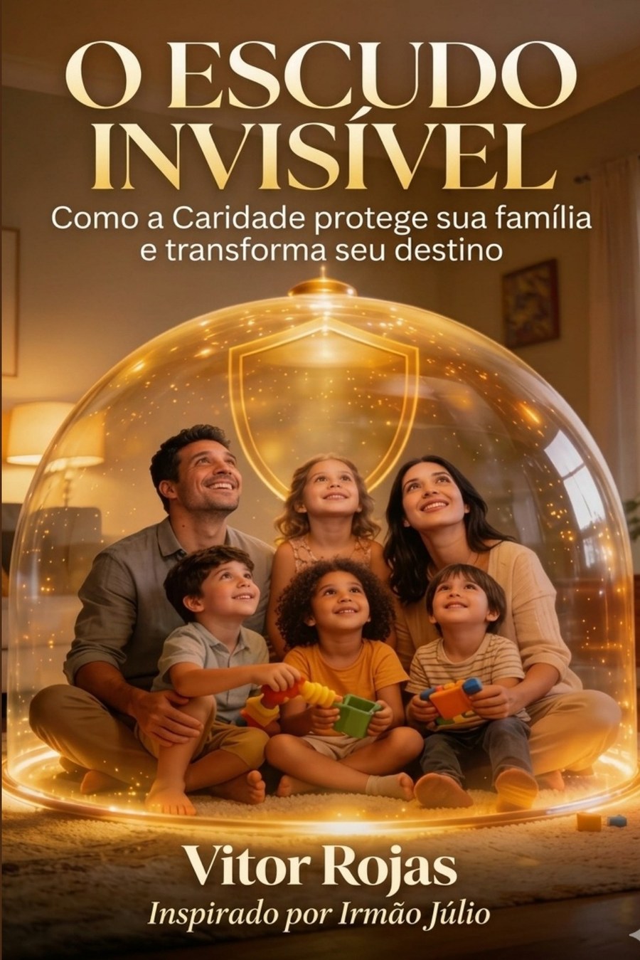 Capa do livro O Escudo Invisível, de Vitor Rojas